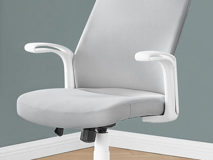 Office Chair, Adjustable Height, Swivel, Armrests, Contemporary & Modern