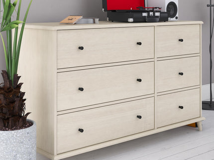 Farnsworth - 6 Drawer Dresser - Ivory