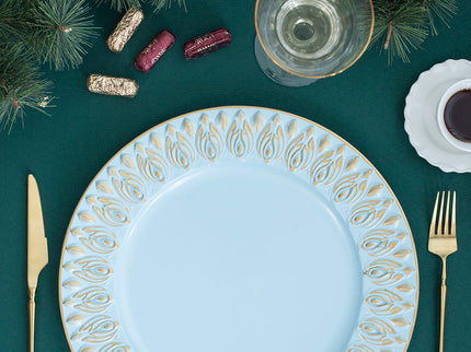 Elegant Plastic Charger Plate (Set of 8)