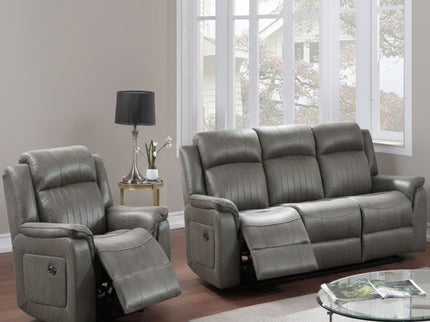 Contemporary Living Room Set, Horizontal And Vertical Tufting