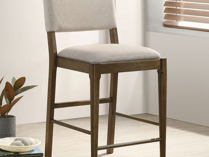 Crispin - Upholstered Counter Side Chair (Set of 2) - Brown