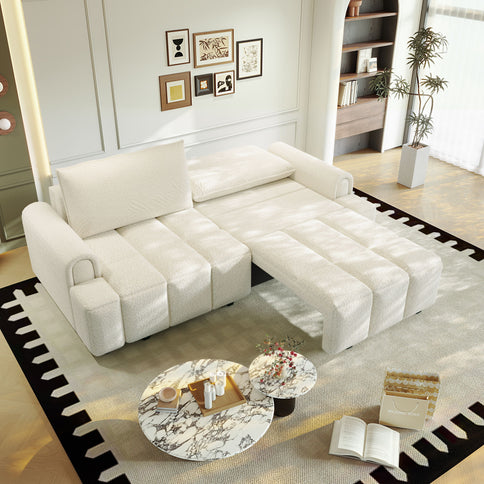 4 Seater Modern Couch With Seats Storage