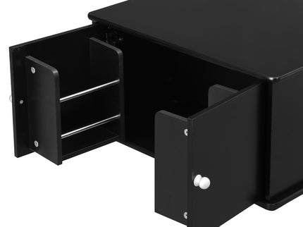 Modern Rectangle Coffee Table With Four Drawers