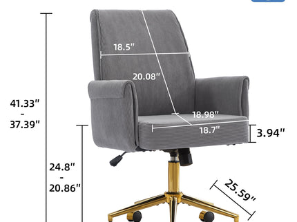 Ergonomic Mid Back Office Chair