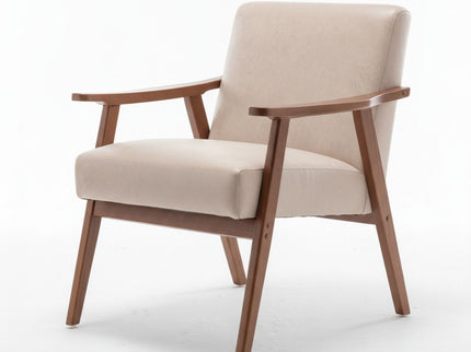 Accent Chair, Classic Mid Century Modern For Extra Seating