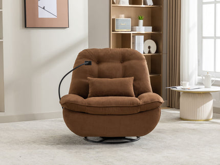 Power Recliner Swivel Glider USB Charger With tooth Music Player, Sleep, Working, Game And Leisure