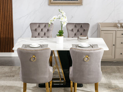 Nikki - Modern, High-End Tufted Dining Chair (Set of 2)