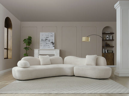 Modern Curved Modular 5 Seater Sofa