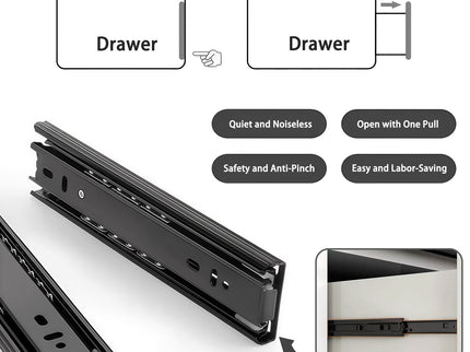6 Drawer Dresser With Spacious Countertop And Concealed Handles
