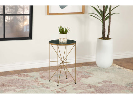 Sidney - Round Side Table - Green
