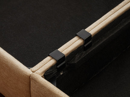 Contemporary Elegant Sofa With Storage And Ottoman