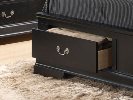 Upholstered Panel Sleigh Bed Design