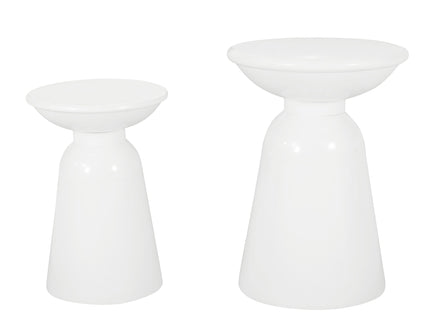 Serenita - Outdoor Side Tables With Flared Design (Set of 2)