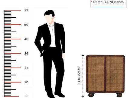Larissa - 2 Door Cabinet - Brown