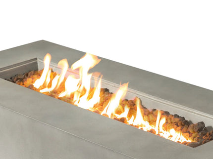 Modern Concrete Design Propane Outdoor Fire Pit Table