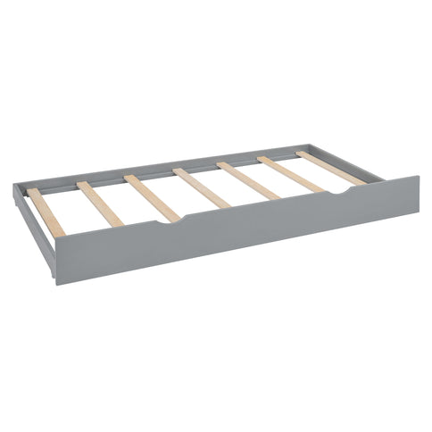 Daybed With All-In-One Cabinet And Shelf