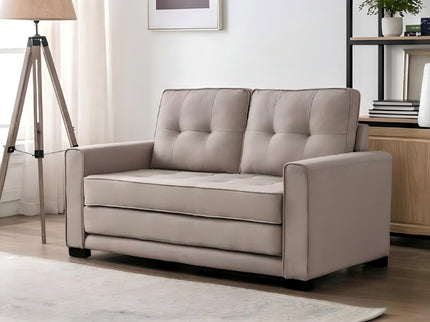Upholstered Pull Out Sleeper Loveseat