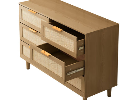 6 Drawer Storage Modern Cabinet For Bedroom