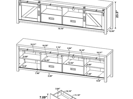 Madra - 2 Door TV Stand