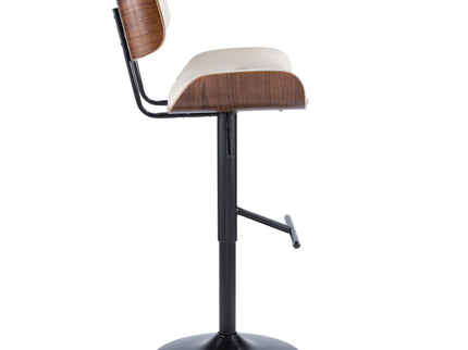 Lombardi - Mid Century Modern Adjustable Barstool
