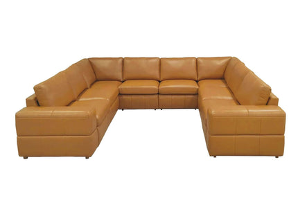 Modern Sectional Sofa With Large Square Arms