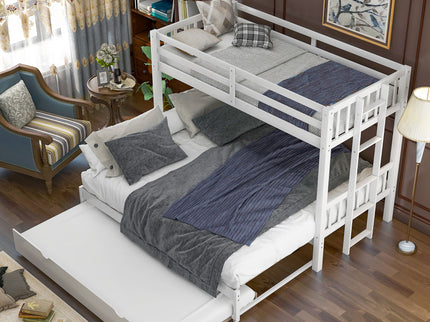 Smooth Mobility Bunk Bed With Trundle