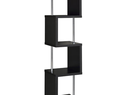 4 Tier Bookcase With Accents