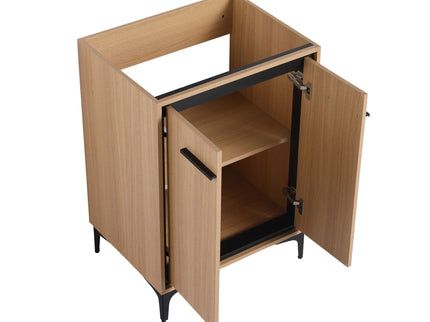 Modern Bathroom Vanity Base With Basin And Storage Cabinet