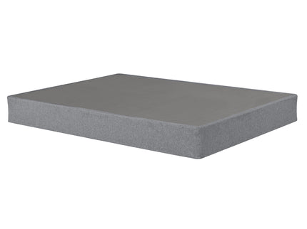 Foldable 9" Twin Size Metal Mattress Box Spring Foundation Bedroom Furniture Bed Base - Gray
