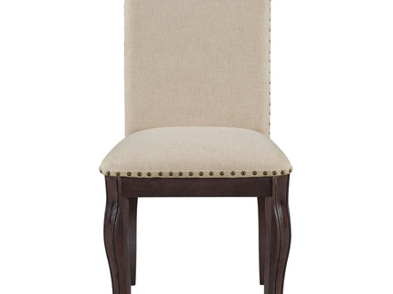 Upholstered Dining Chairs With Nailhead (Set of 2)