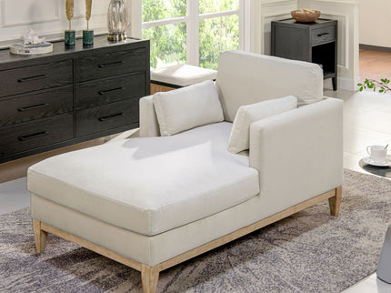 Knox - Modern Farmhouse Chaise Lounge Chair