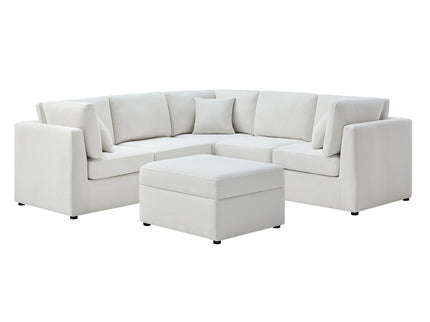 Chauncy - Sectional With Storage Ottoman