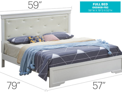 Chic Elegantly Designed Transitional Bed