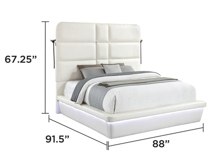Futura - Upholstered Bed With Tall Headboard