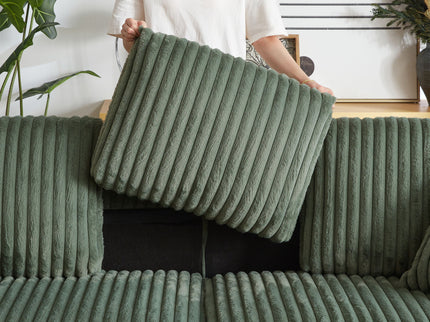 3 Seater Sofa With 2 Ottomans For Living Room