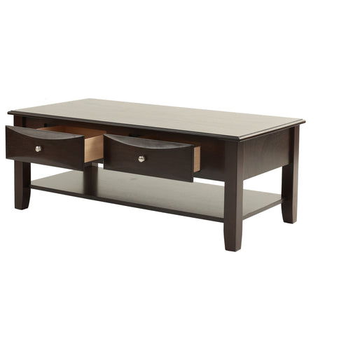 Simple Style Table With Shelf