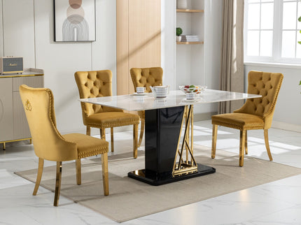Nikki - Modern, High-End Tufted Dining Chair (Set of 2)