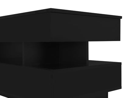 Multi Functional Lift Top Coffee Table With 2 Drawers