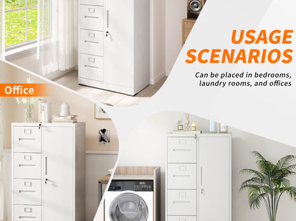 Storage Vertical Filing Cabinet With Lock