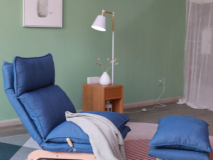 Single Lazy Sofa Chair Leisure Foldable Reclining Chair