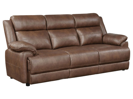 Worthington - Padded Arm Sofa - Dark Brown