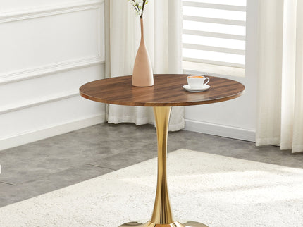 Round Dining Table With Thickened Top For Kitchen