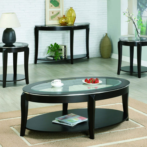 Table Set, Coffee, End, Side, Accent, Living Room, Transitional (Set of 3)