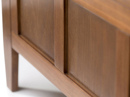 Brooklyn - Entryway Storage Bench - Medium Saddle Brown