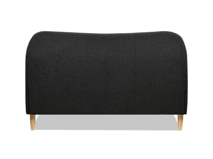 Roman - Curved Headboard Upholstered Platform Bed