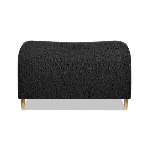 Roman - Curved Headboard Upholstered Platform Bed