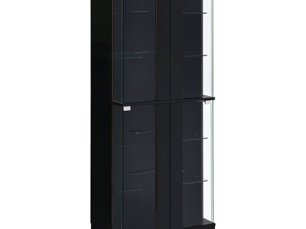 Gilbert - 4 Door LED Curio Display Cabinet