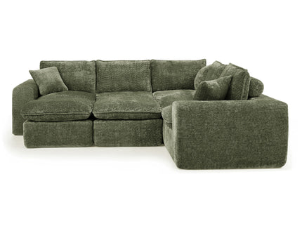 Sectional Sofa With Moveable Ottoman