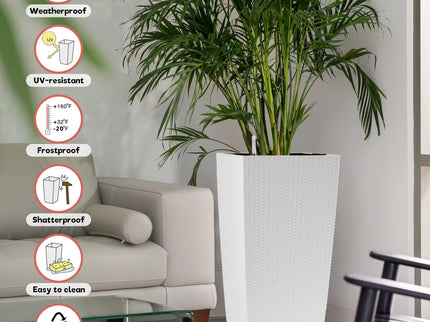 Indoor Outdoor Planter With Automatic Watering System