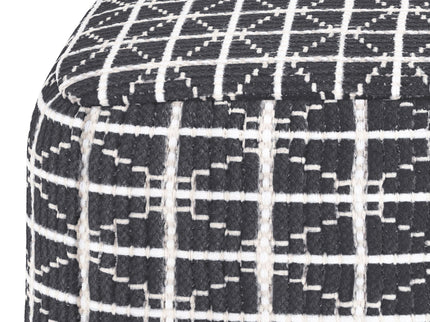 Noreen - Upholstered Square Pouf